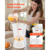 VEVOR Beverage Dispenser, 2.64 Gallon Drink Dispenser for Parties, Plastic Juice Dispensers with Spigot Ice Chamber, Iced Tea Lemonade Juice Water Dispensers, for Restaurants, Hotels, Parties