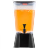 VEVOR Beverage Dispenser, 5 Gallon Drink Dispenser for Parties, Plastic Juice Dispensers with No-Drip Spigot, Iced Tea Lemonade Juice Water Dispensers, for Restaurants, Hotels, Parties