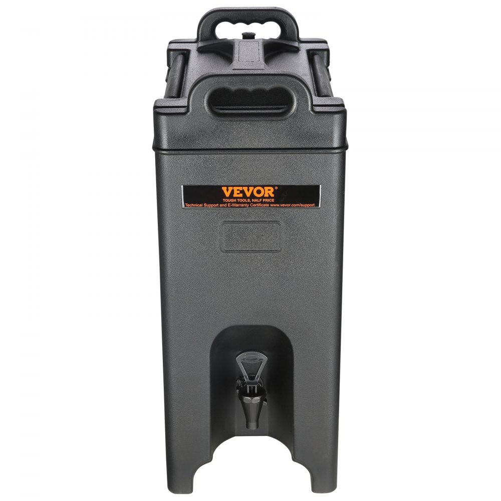 VEVOR Insulated Beverage Dispenser, 5 Gallon, Food-grade LDPE Hot and Cold Beverage Server, Thermal Drink Dispenser Cooler with 0.9 in PU Layer Two-Stage Faucet Handle, for Restaurant Drink Shop