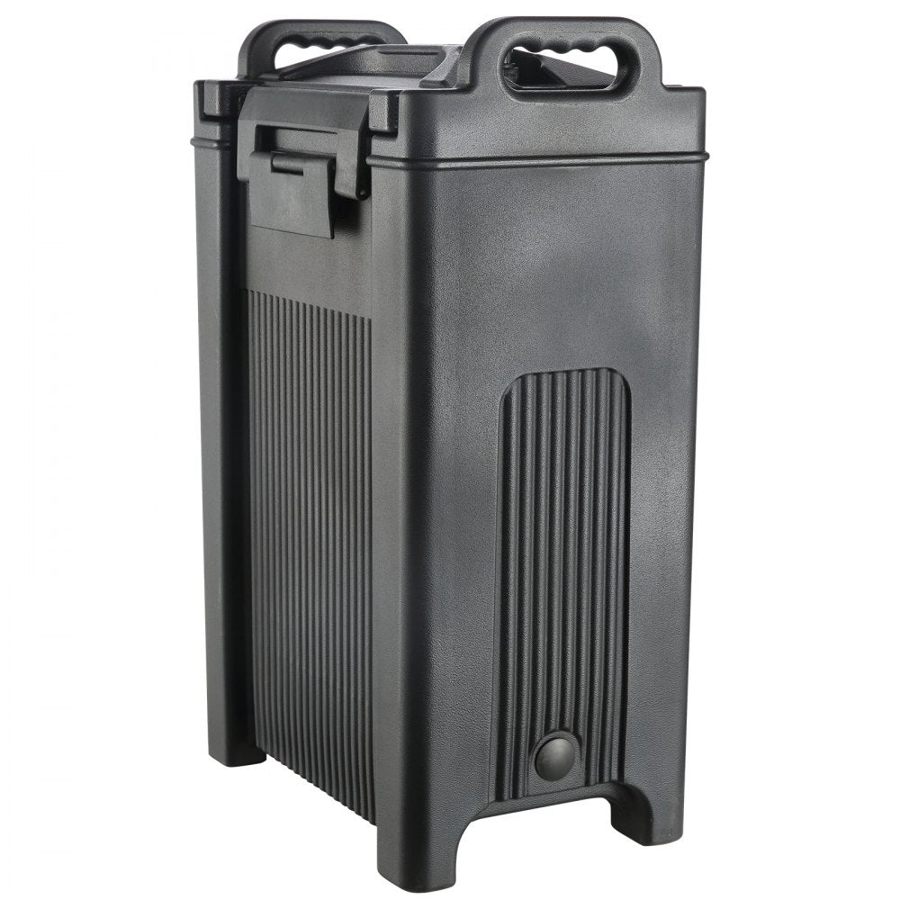 VEVOR Insulated Beverage Dispenser, 5 Gallon, Food-grade LDPE Hot and Cold Beverage Server, Thermal Drink Dispenser Cooler with 0.9 in PU Layer Two-Stage Faucet Handle, for Restaurant Drink Shop