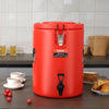VEVOR Stainless Steel Insulated Beverage Dispenser, 4.5 Gallon 17.2 Liter, Thermal Hot and Cold Drink Server Dispenser with Spigot Handle, Food-grade for Hot Tea Coffee Water Restaurant Drink Shop