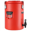 VEVOR Stainless Steel Insulated Beverage Dispenser, 4.5 Gallon 17.2 Liter, Thermal Hot and Cold Drink Server Dispenser with Spigot Handle, Food-grade for Hot Tea Coffee Water Restaurant Drink Shop
