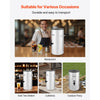 VEVOR Ice Tea Dispenser, 4 Gal/15L 304 Stainless Steel Beverage Dispenser with Spigot & Handle, Suitable for Hot and Cold Drinks, for Iced Tea Coffee Water in Cafes & Restaurants