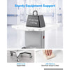 VEVOR Medical Cart 110.23 lbs Max Load Electric Lift Medical Trolley Cart, for Clinic, Hospital, Laboratory, Stable Support, Adjustable Height, Silent Rolling Trolley with 360° Swivel Lockable Wheels