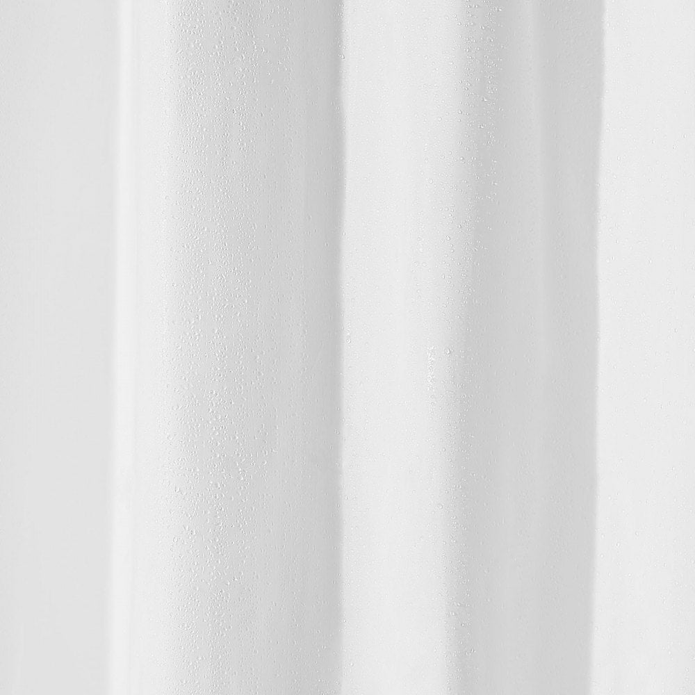 VEVOR Shower Curtain Liner, 8G Heavy-Duty PEVA Shower Liner, 2-Pack Waterproof Plastic Liners with 3 Magnets and 12 Rust-Resistant Metal Grommet, for Bathroom Showers & Bath Tubs, 72 x 72 in (White)