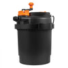 VEVOR Bio Pressure Pond Filter, Up to 1600 Gallons, with 13W UV-C Light, 1580 GPH, Pressurized Biological Pond Filter System Filtration Equipment for Fountain Pool, Koi Fish Aquarium Tank Garden Water