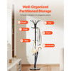 VEVOR Freestanding Coat Rack, Metal Coats Rack Stand with Umbrella Holder, Stable Marble Base & 14 Hooks, Hall Coat Tree for Entryway, Bedroom, Living Room, Stylish Coats Hanger for Hats, Scarves, Bag