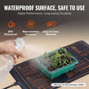 VEVOR 10"x 20.75" Seedling Heat Mat w/ Digital Thermostat Combo Set, MET-Listed Heating Pad for Seed Starting, Waterproof Seed Mats for Germination, Indoor Gardening, Hydroponic, Greenhouse, 1 Pack