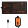 VEVOR 10"x 20.75" Seedling Heat Mat w/ Digital Thermostat Combo Set, MET-Listed Heating Pad for Seed Starting, Waterproof Seed Mats for Germination, Indoor Gardening, Hydroponic, Greenhouse, 1 Pack