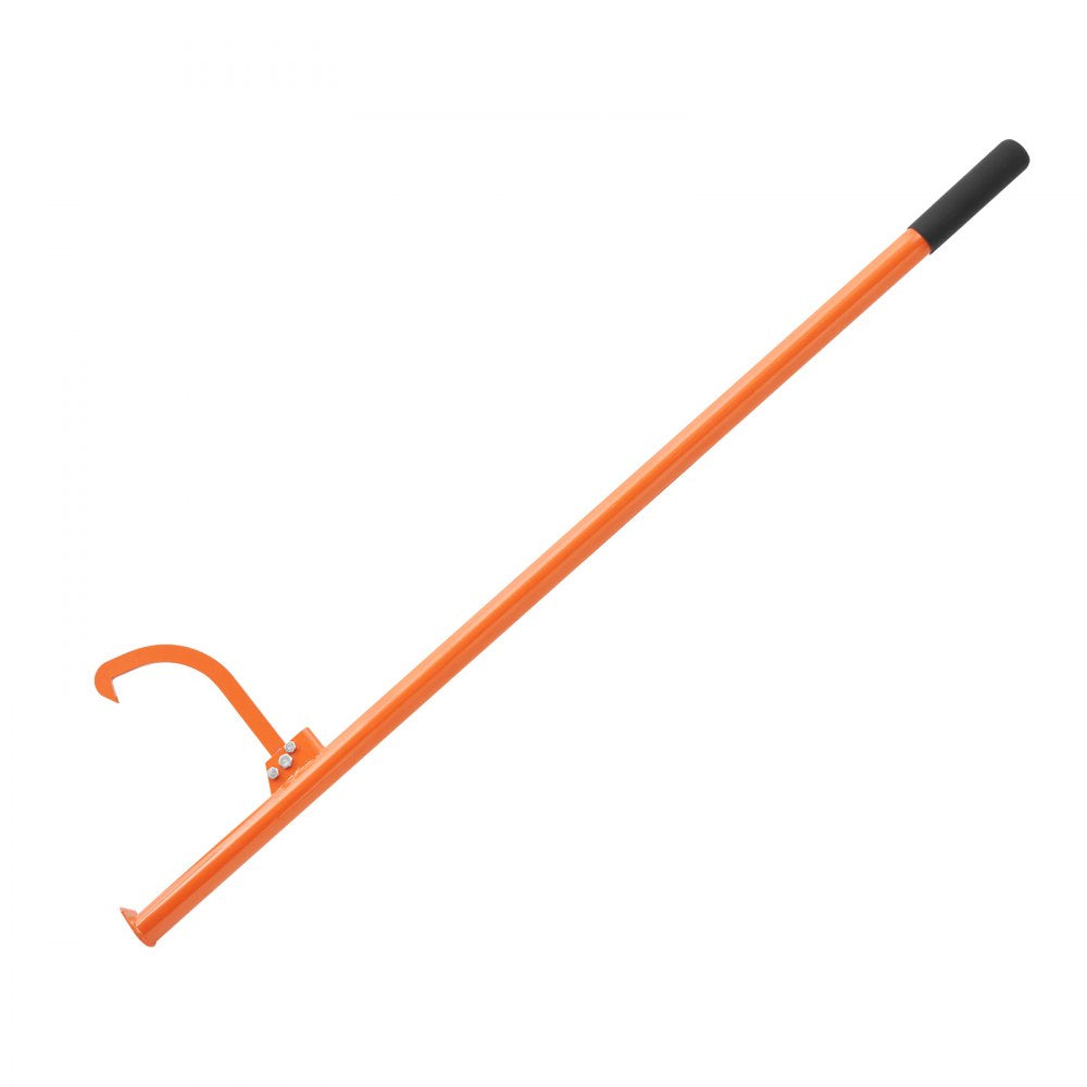 VEVOR Cant Hook Tool, 59 in, Heavy Duty Steel Log Roller, Log Lifter Timber Jack for Max 32" Dia Logs, Forestry Logging Tools, Dual Function Log Handler for Rolling and Clamping Logs