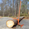 VEVOR Timberjack, 46.5 in, Heavy Duty Log Lifter with Wooden Handle, Log Roller with Adjustable Cant Hook, Logging Tools Log Jack for Logs Ups to 15" Dia, Timber Jack for Rolling Cutting Lifting Logs