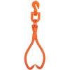 VEVOR Log Skidding Tongs, 18 inch 2 Claw Log Lifting Tongs, Heavy Duty Rotating Steel Lumber Skidding Tongs, 772 lbs/350 kg Loading Capacity, Log Lifting, Handling, Dragging & Carrying Tool