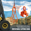 VEVOR Timber Claw Hook, 28 inch 4 Claw Log Grapple for Logging Tongs, Swivel Steel Log Lifting Tongs, Eagle Claws Design with 2205 lbs/1000 kg Loading Capacity for Tractors, ATVs, Trucks, Forklifts