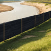 VEVOR Silt Fence Fabric Roll, 3 x 500 ft Erosion Control Fencing, Industrial Grade Tough Polypropylene Fabrics for Sediment Retention, Temporary Fabric for Construction Job Sites
