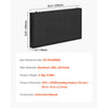 VEVOR Programmable LED Sign, P5 Full Color Flexible Digital Scrolling Panel, DIY Custom Text Pattern GIF Display, Bluetooth APP Control Message Board for Store Business Advertising, Indoor 27x14 in