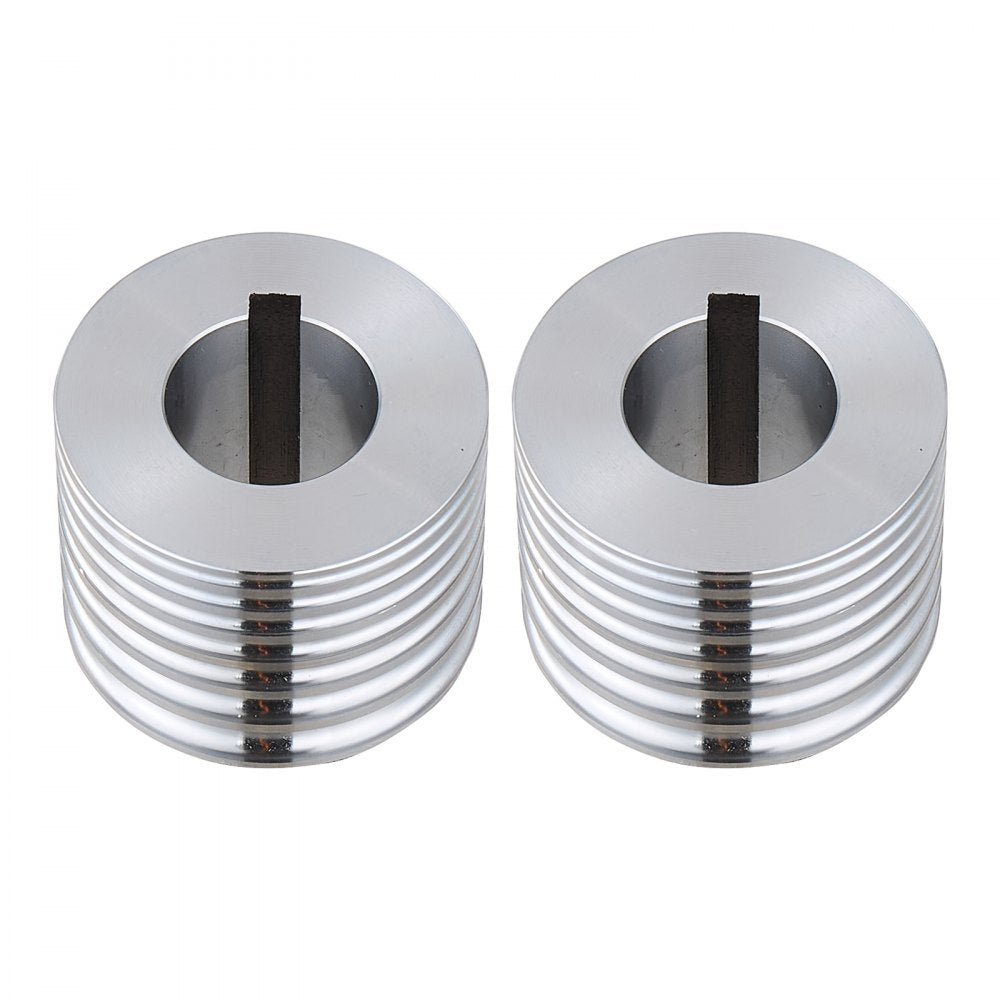 VEVOR Replacement Roller for Rolling Mill 7 Sizes Grooves 2 Oval Rollers, Jewelry DIY Tool Accessory Parts, Premium Alloy Steel, Easy Installation, for Pressing Ductile Metals, Gold, Silver, Brass