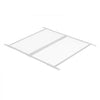 VEVOR RV Screen Door Protector, 24 x 26 inch Door Grille, Easy to Install and Disassemble, Reinforced Breathable Protective Mesh, Aluminum Alloy Camper RV Entry Protector for Pet Protection, White