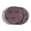 VEVOR 5-inch Mesh Abrasive Sanding Discs 50PCS, Grit 80/120/180/240/320 Assorted Anti-Clogging Ceramic Mesh Sandpapers, Hook-and-Loop Sanding Discs for Metal Wood Plaster, Car Body, Paint Removal