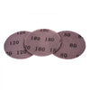 VEVOR 5-inch Mesh Abrasive Sanding Discs 50PCS, Grit 80/120/180/240/320 Assorted Anti-Clogging Ceramic Mesh Sandpapers, Hook-and-Loop Sanding Discs for Metal Wood Plaster, Car Body, Paint Removal