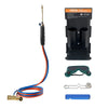VEVOR Oxygen Propane Torch Kit, Brass Welding Torch for Oxygen MAPP Gas with Dual Pressure Gauges, Portable Oxy-Propane MAPP Brazing Tool Kit with Cylinder Rack for Welding, Soldering, Metal Heating