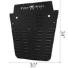 VEVOR Vented Hood Louver Black Powder Coat For 2013-2017 Jeep Wrangler JK
