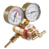 VEVOR Acetylene Regulator, Precise Acetylene Regulator, 0-400PSI Welding Gas Gauge with CGA-200 Inlet Connection & 9/16"-18 LH Outlet Connection, T-Handle Adjustment
