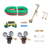 VEVOR Oxygen Acetylene Torch Kit with Check Valves, Gas Welding Cutting Torch Kit, Professional Oxy Acetylene Brazing Set with 15FT Twin-Hose, 2 Cutting Tips, 2 Welding Tips & 2 Precise Regulators