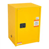 VEVOR Flammable Storage Cabinet, 21" x 25" x 35", Industrial Fire Cabinet, Double-Wall Cold Rolled Steel Hazardous Storage Safety Cabinet, Fire & Explosion-Proof with 2 Adjustable Shelves and Key Lock