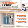 VEVOR Bottled Water Dispenser Pump System, 5 Gallon Dispensing System, Automatic Electric Water Dispenser, Single Inlet Water Jug Pump, Compatible Use with Coffee/Tea Machine, Refrigerator, Ice Maker