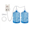 VEVOR Bottled Water Dispenser Pump System, 2x5 Gallon Dispensing System, Automatic Electric Water Dispenser, Double-Pipe Water Jug Pump, Compatible Use with Coffee/Tea Machine, Refrigerator, Ice Maker