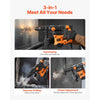VEVOR 1-9/16 Inch SDS-Max Rotary Hammer Drill, 13Amp Corded Drills, Heavy Duty Chipping Hammers with Vibration Control & Safety Clutch, Electric Demolition Hammers Variable Speed, Power Tool For Concr