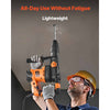 VEVOR 1-9/16 Inch SDS-Max Rotary Hammer Drill, 13Amp Corded Drills, Heavy Duty Chipping Hammers with Vibration Control & Safety Clutch, Electric Demolition Hammers Variable Speed, Power Tool For Concr