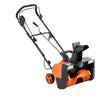VEVOR Electric Snow Blower, 20 inch 15A Corded Snow Thrower with Dual LED Headlights & 180° Rotating Chute, 25FT Throwing Distance, 12" Depth Clearing, Walk-Behind Snowblower for Driveway Sidewalk