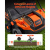 VEVOR 2-in-1 Electric Dethatcher and Scarifier, 13-Inch 13 Amp, Corded Lawn Dethatcher with 13-Gallon Thatch Collection Bag, 5-Position Depth Adjustment, Walk Behind Machine for Garden Yard Grass