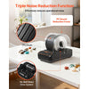 VEVOR Rock Tumbler, 3 lb Rock Polishing Machine, Rocks Tumbling Kit with 4-Speed Adjustment, 1–9 Day Timer, PC Sound Reduction Cover & TPU Drum, Direct Drive Motor Rocks Polishing, Quiet Operation