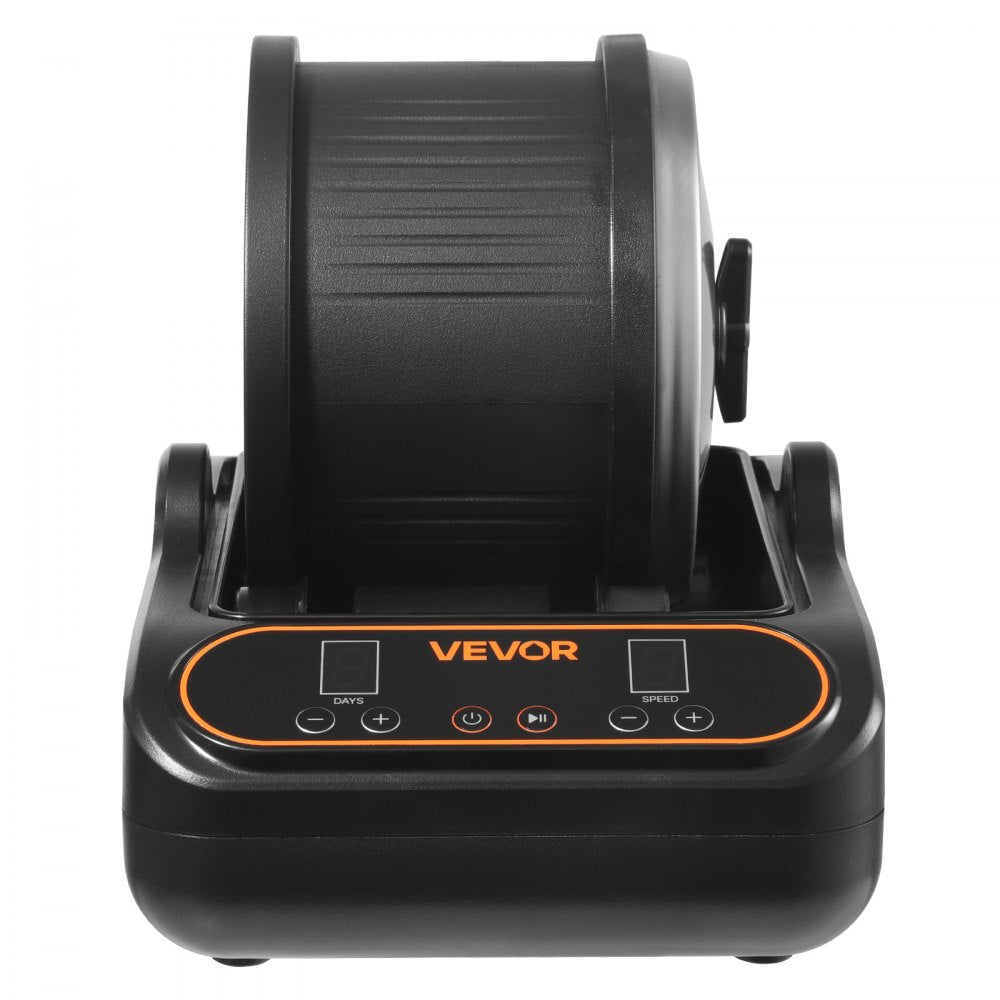VEVOR Rock Tumbler Kit 3 lbs Rock Polishing Machine Rocks Tumbling Kit, for Adults Beginners and Hobbyists, 4 Speed, 1-9 Day Timer, with PC Sound Reduction Cover & TPU Drum, Direct Drive Motor