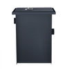 VEVOR Commercial Grease Trap, 8 LBS Grease Interceptor, Side Inlet Interceptor, Under Sink Carbon Steel Grease Trap, 4.6 GPM Waste Water Oil-water Separator, for Restaurant Canteen Home Kitchen