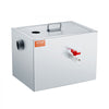 VEVOR Commercial Grease Trap, 8 LBS Grease Interceptor, Top Inlet Interceptor, Under Sink Stainless Steel Grease Trap, 2.8 GPM Waste Water Oil-water Separator, for Restaurant Canteen Home Kitchen