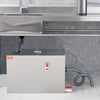 VEVOR Commercial Grease Trap, 40 LBS Grease Interceptor, Top Inlet Interceptor, Under Sink Stainless Steel Grease Trap, 10 GPM Waste Water Oil-water Separator, for Restaurant Canteen Home Kitchen