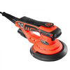 VEVOR 6-Inch Random Orbital Sander 400W Brushless Orbital Sander, 4000-10000RPM 7 Speeds Electric Palm Sanders with 10PCS Sandpapers, Dust Bag & Vacuum Hose for Woodworking Detailing Sanding