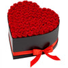 VEVOR Forever Flowers, 100 Preserved Roses in a Heart Shape Box, Eternal Flowers Immortal Bouquet Birthday Present for Women Her Wife Mothers, Anniversary, Valentine's Day,Christmas, Red