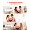 VEVOR Forever Flowers, 27 Preserved Roses in a Heart Shape Box, Eternal Flowers Immortal Bouquet Birthday Present for Women Her Wife Mothers, Anniversary, Valentine's Day,Christmas, Pink