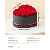 VEVOR Forever Flowers, 27 Preserved Roses in a Heart Shape Box, Eternal Flowers Immortal Bouquet Birthday Present for Delivery Prime Women Her Wife Mothers, Anniversary, Valentine's Day,Christmas, Red