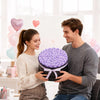 VEVOR Forever Flowers, 50 Preserved Roses in a Box, Eternal Flowers Immortal Bouquet Birthday Present for Women Her Wife Mothers, Anniversary, Valentine's Day,Christmas, Lavender Purple