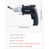 VEVOR Electric Metal Shear, 4.0-Amp Corded Sheet Metal Cutter with 360-Degree Swivel Head, Variable Speed, Continuous Cutting, Clean Cut for 18GA Galvanized Steel, 20 GA Stainless Steel, 2500 SPM