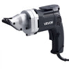 VEVOR Electric Metal Shear, 4.0-Amp Corded Sheet Metal Cutter with 360-Degree Swivel Head, Variable Speed, Continuous Cutting, Clean Cut for 18GA Galvanized Steel, 20 GA Stainless Steel, 2500 SPM