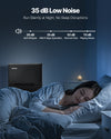 VEVOR mini fridge with freezer 35 dB low noise - quiet operation lifestyle image