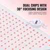 VEVOR Red Light Therapy for Body Face, 60 Dual-Chip LEDs, Red 660nm & Near Infrared 850nm Combo, High Power Red Light Therapy Panel for Recovery, Pain Relief, Wound Healing, Skin Health, 80W