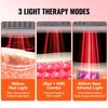 VEVOR Red Light Therapy for Body Face, 60 Dual-Chip LEDs, Red 660nm & Near Infrared 850nm Combo, High Power Red Light Therapy Panel for Recovery, Pain Relief, Wound Healing, Skin Health, 80W