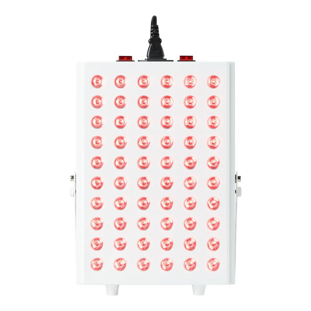VEVOR Red Light Therapy for Body Face, 60 Dual-Chip LEDs, Red 660nm & Near Infrared 850nm Combo, High Power Red Light Therapy Panel for Recovery, Pain Relief, Wound Healing, Skin Health, 80W